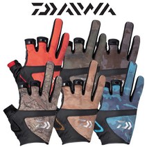 다이와 정품 DG-8021 게임 글러브 3컷 낚시장갑, 리얼레이크M(146954)