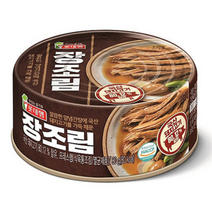 롯데푸드 장조림 통조림, 80g, 6개