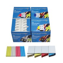 오미야 탄산 분필(4색/1갑100본) 빨강, 1