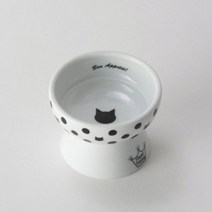 [스토어봄] 네코이찌 고양이 간식그릇 물방울무늬-네코이찌, 상세 설명 참조
