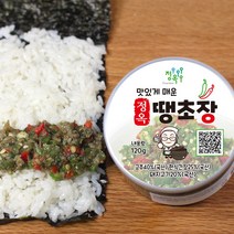 정옥 국산100% 맛있게 매운 땡초장 200g*2팩, 단품