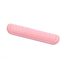 유이스토어 메모리폼 손목받침대, 키보드미디움-핑크, 1개