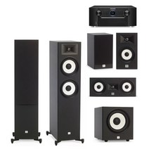 마란츠 SR-7015 + JBL Stage A190 5.1채널스피커(A130/A120P), 5.1스피커(우드/블랙)