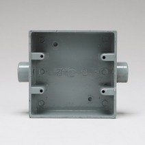 [바보사랑] 주물 사각BOX 22X2방출 양방향
