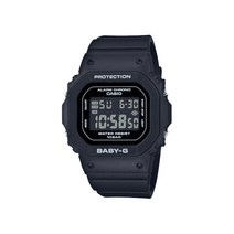 [베이비지 BABY-G] BGD-565-1DRR 슬림하고 컴팩트한 스퀘어 시리즈 블랙 전자시계