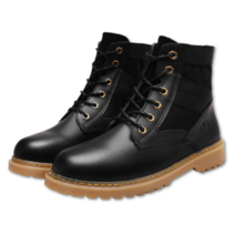 블랙 사막화 남성 남자 키높이 워커 부츠 하이탑 전술화 정글화 전투화 검정