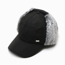 남성 방한 마스크 클래식 디자인 털 모자 KM-HAW-FC2119-블랙