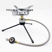 Portable Camping Gas Stove 4500W Outdoor Burner High Efficiency Stainless Steel Picnic BBQ Tools f, 01 Single Stove