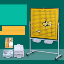 바둑 학원 스탠드 바둑판 이동식 장기 체스 보드 해설, 상세 페이지 참고, 바둑 세트