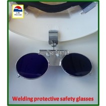 보안경 눈보호안경 안전고글 용접안경 작업보안경 라운드 레이저 안경 제공 용접 고정 헬멧 수 Steelmaking, 한개옵션0