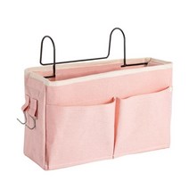 벙커침대 이층침대 벙커 bedside caddy bunk bed hang organizer pocket with metal hooks baby 유모차 storage bag, 7