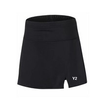 스키장비 숏스키 짧은 미니 쇼트 플레이트 탁구 숙녀 스커트 바지 여성 여름 빠른 드라이 러닝 스포츠 휘트, 01 Black_04 L