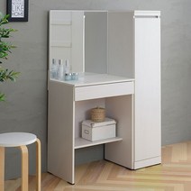 다프네 수납 화장대 900 서랍장 수납장 미니화장대, 화이트