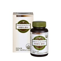 지엔씨 무료배송프로폴리스 플러스 60정 1개월분 28506