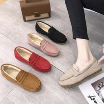 [JS] 여자 털신 겨울 로퍼 털안감 퍼 로퍼 캐주얼 로퍼 ( JS02 92000EA )