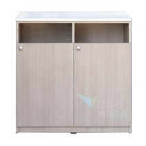 CDE9376582단목재 분리수거함워시/50L내통포함(제작7일)