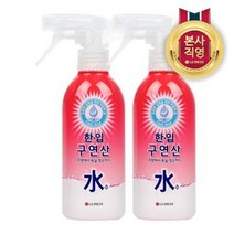 한.입 구연산수 400ml x 2개, 1세트