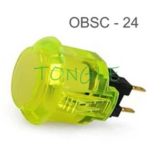 마이너스몰딩 pvc 천정 바닥 마감재 24MM 30MM 클리어 푸시 버튼 일본 Sanwa OBSC-30 OBSC-24 내구성 Multi, 01 24MM yellow