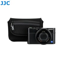 [JJC] 리코GR3X/소니zv1/캐논g7xmark3 케이스 카메라 파우치 OC-R1, OC-R1 블랙
