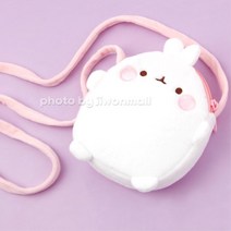 깜찍한 몰랑이 유치원 여아 인형 크로스백 7살 저학년 키즈 휴대용 패션