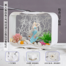 무환수 어항 수족관 물고기 물생활 구피 어항 청소 편한 열대어 무환수 베타 수조 자동, 옵션17