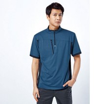 K2 LB2-216 쿨론 스판 아웃도어 반팔 티셔츠 네이비