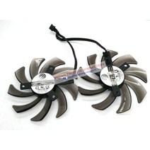 GEFORCE GTX980Ti 그래픽 카드 냉각 팬 PLD08010S12HH DC12V 0.35A fonsoning용 새 원본, 01 2 Pices fans