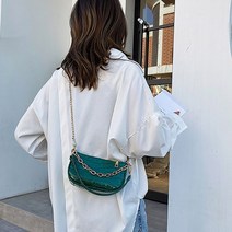 더퍼플 악어무늬 패턴 골드체인 미니 토트겸 크로스백 4컬러 crossbody bag 백팩 슬링백 크로스백 여성가방 여성크로스백 핸드폰가방 메신저백 토트백 숄더백 버킷백 파우치 미니가방