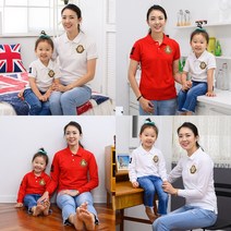 베베왕국 가족티 패밀리룩 가족커플룩 카라티 가족커플티 아동단체티 가족단체티 로얄 티셔츠