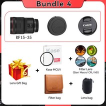 캐논 렌즈 카메라 RF 1535mm F28 L IS USM 풀 프레임 미러리스 자동 초점 줌 망원 인물 동물 R7 R10 용, 5.캐논 RF - Bundle 4