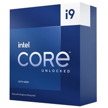 Intel 코어 i9-13900KF 데스크탑 프로세서 24 코어 (8 P-코어 + 16 E-코어) 36M 캐시 최대 5.8 GHz