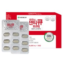 유한메디카 덴티큐 포르테 2개월분 치아건강 칼슘 영양제, 1통