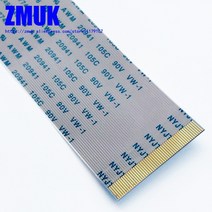 VW-1 유연한 플랫 FFC 케이블 전방 A-T 타입 E497748 AWM 20941 105C 90V, [01] 350MM Length, [09] 40Pin-20MM Width