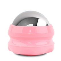 마사지볼 릴리스볼 땅콩마사지볼 롤링마사지 다리 어깨 얼굴 마사지 크라이오 테라피, 핑크 세트