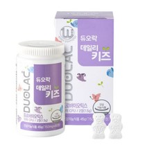 듀오락 데일리 키즈 프로바이오틱스 유산균 60정 45g 1개