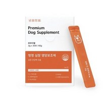 냥품멍품 멍멍 심장 강아지 영양보조제 2g, L 카르니틴, 30개