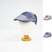 체크 명품 여름 헌팅캡 STETSON