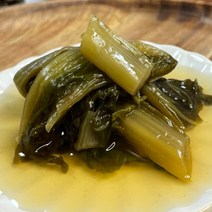 깻잎 돌산갓 곤드레 궁채 장아찌, 돌산갓절임1kg