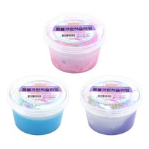 3000 폼볼 크런치 슬라임 250ml 액체괴물 촉감놀이 액체괴물 액괴 젤리괴물 슬라임만들기재료 문구점슬라임, ※­선택:단품(랜덤)▣