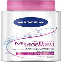 니베아 미셀라 샴푸 400ml 무실리콘 머리카락 중성 지성 모발 딥 클렌징 시원한 헤어 케어
