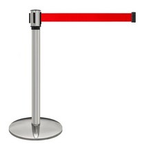 벨트 차단봉 바리케이트 대기줄 가이드라인 2m 5cm S, 주황색, 주황색