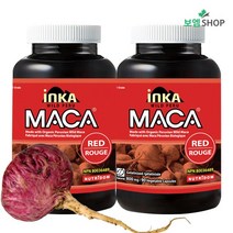 페루산 레드마카 뉴트리돔 잉카 Red Maca 800mg 90캡슐 2병 캐나다 직배송