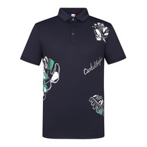 까스텔바작 남성 액티비티 기능성 아트웍 카라 반팔 티셔츠 _BGAMTS238NY