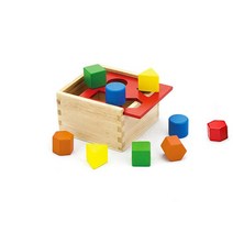 원목 우드 장난감 도형인지 끼우기블럭 도형넣기 여아 15개월장난감 유아교구 아기 블럭끼우기