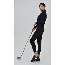 YS-50 밴딩 캐쥬얼 조거 소세지 조커 팬츠 여성 골프 웨어 빅사이즈 가을 겨울 기모 베이지 블랙 바지