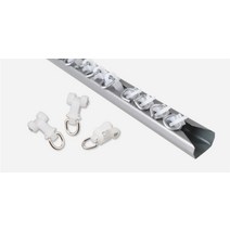 다이소 커튼 레일 only 15개 1세트