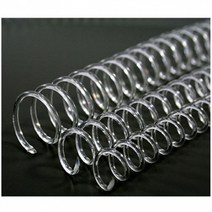 JAYART18_카피어랜드 코일링 14mm 투명 3대1 110개입 1kg 제본용 와이어 제본 플라스틱모일 기링 용와 스프+jac230126, ( 주)제이아트_단일옵션