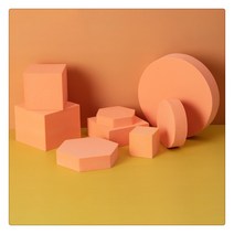 사진 촬영 소품 입체 소품 배경 촬영용 세트 8p, 오렌지