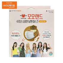 다산헬스팜 모모랜드 수호신소중한날엔마스크 MB필터제품 유기농순면 마스크, 1개
