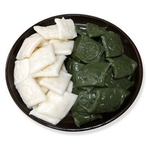 국산 햅쌀 절편 500g (백미 쑥), 쑥절편 500g